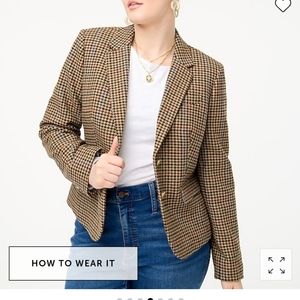 J. Crew Schoolboy Blazer Size 14